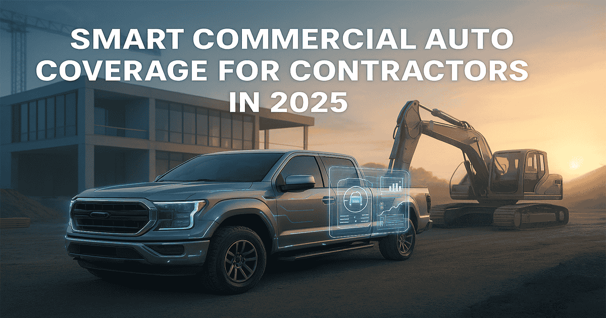 Smart Commercial Auto Coverage for Contractors in 2025